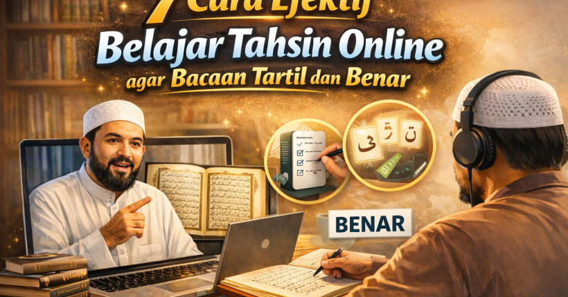 cara belajar tahsin online