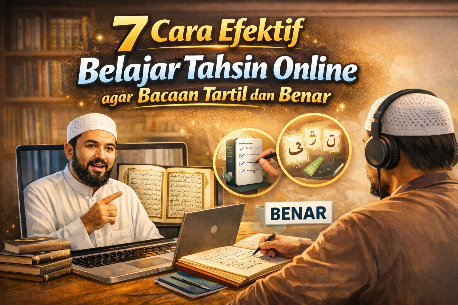 cara belajar tahsin online