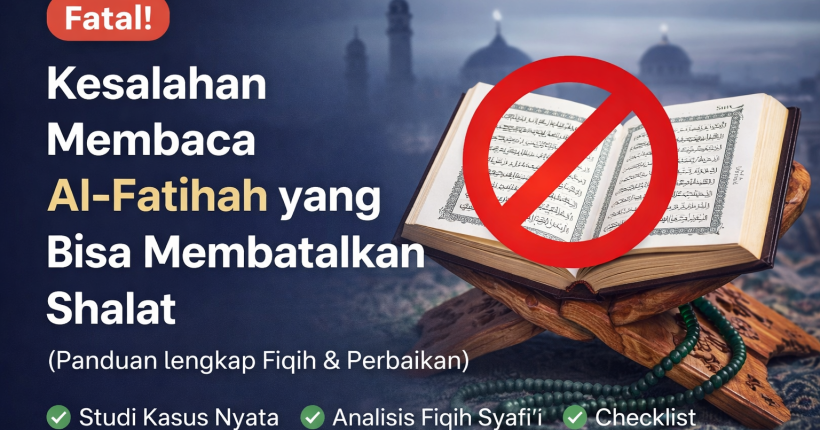 kesalahan membaca al fatihah yang membatalkan shalat