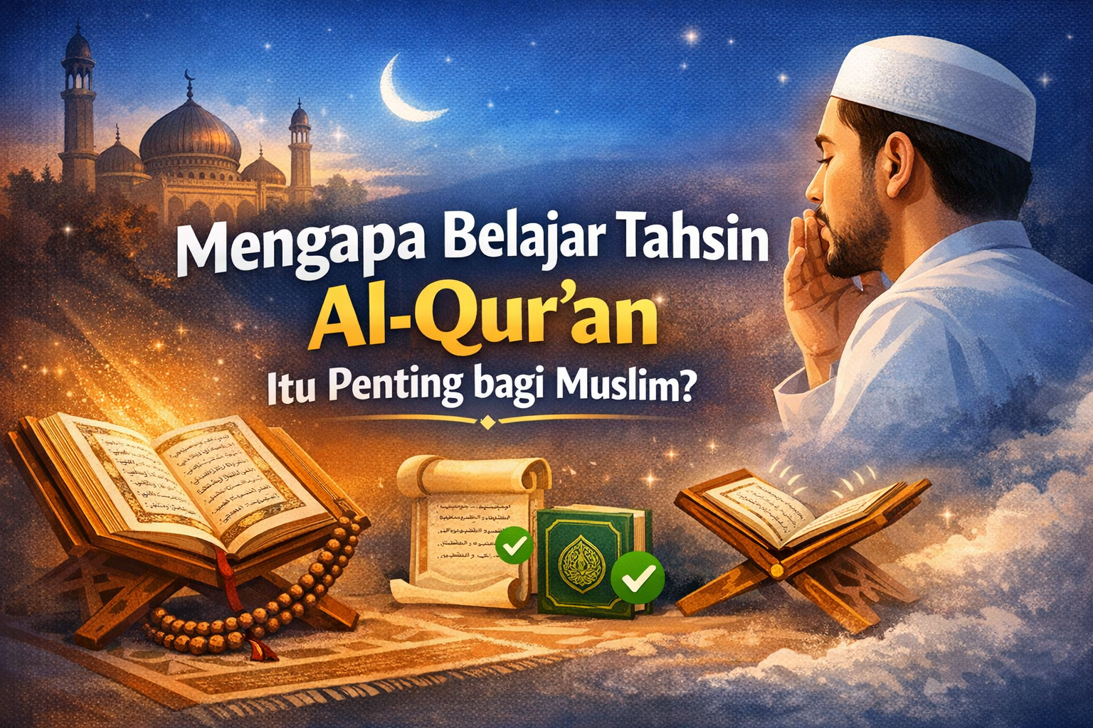 Mengapa belajar tahsin Al-Qur’an itu penting bagi Muslim